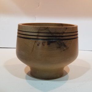 Solid Wood Turned Bowl